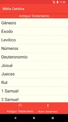 Biblia Catolica Gratis android App screenshot 16